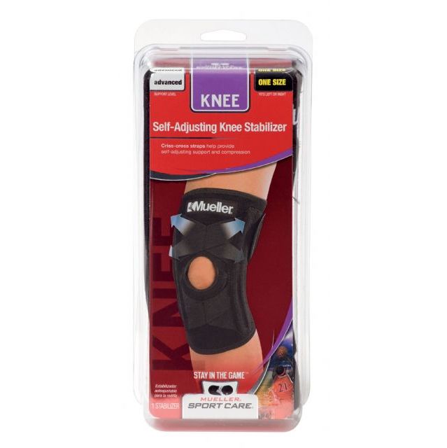 Knie- Bandage/Stütze, selbstkorrigierend, Mueller – Bild 2