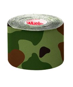 Kinesio Tape, I-Strip, 5 cm x 5 m, Green Camo, Mueller