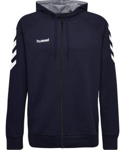 Zip Hoodie Go Cotton, Hummel