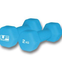 Hanteln Hex Dumbells 2 x 2 Kg Neoprene, Urban Fitness