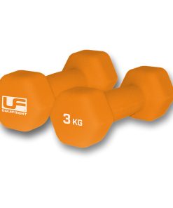 Hanteln Hex Dumbells 2 x 3 Kg Neoprene, Urban Fitness