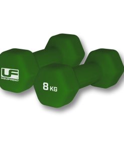 Hanteln Hex Dumbells 2 x 8 Kg Neoprene, Urban Fitness