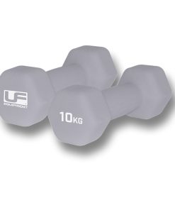 Hanteln Hex Dumbells 2 x 10 Kg Neoprene, Urban Fitness