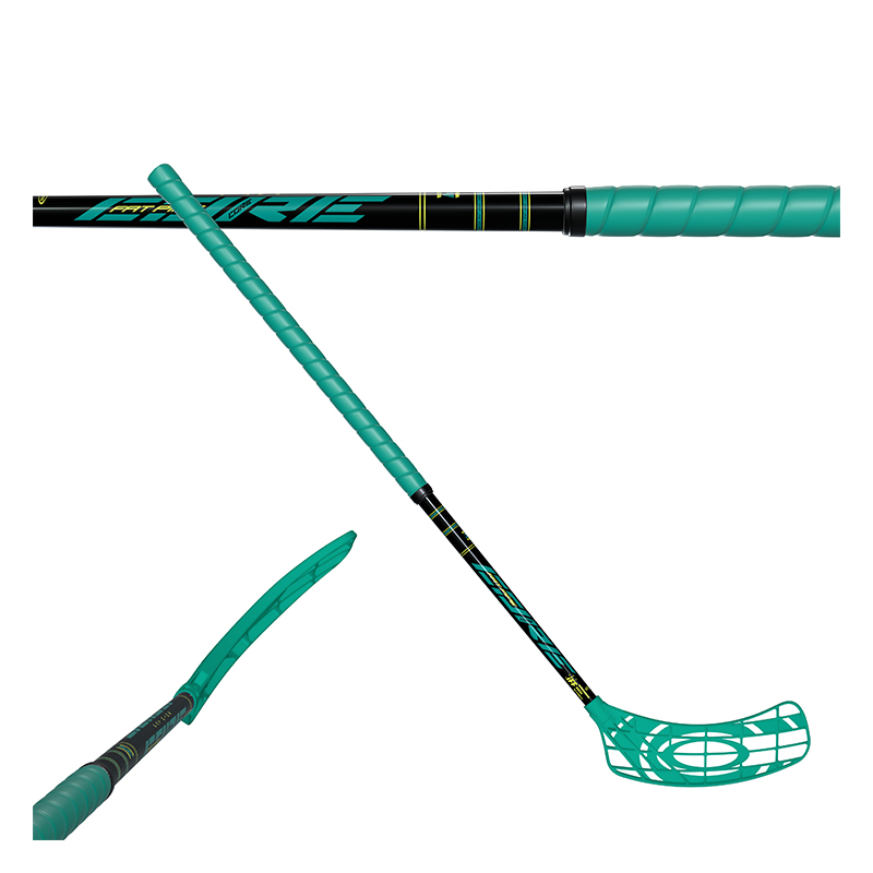 Unihockeystock Core 34 Coral Green, Fat Pipe – Bild 5