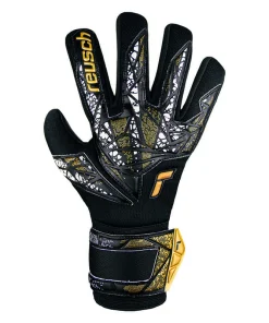 Torwarthandschuh Attrakt Silver NC Finger Support Kinder, Reusch