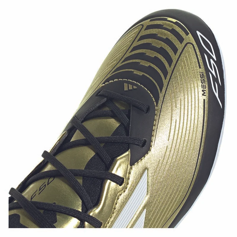 Fussball-Nockenschuh F50 Pro Messi FG Kinder, adidas – Bild 5