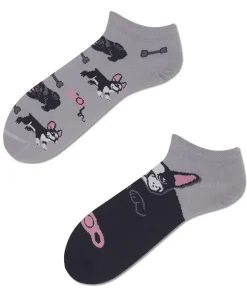 Socken Tiny Little Dogs Low, Many Mornings