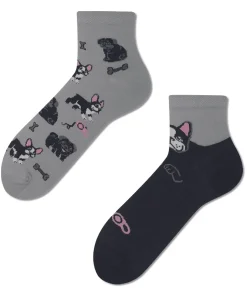 Socken Tiny Little Dogs Quarter, Many Mornings