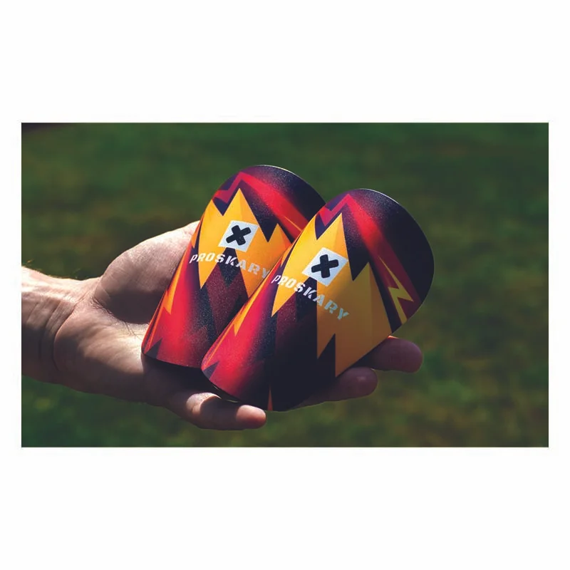 Schienbeinschoner 12x8cm comic, Proskary – Bild 2