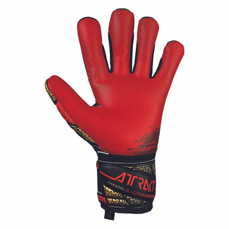 Torwarthandschuh Attrakt Freegel Silver Kinder, Reusch – Bild 2