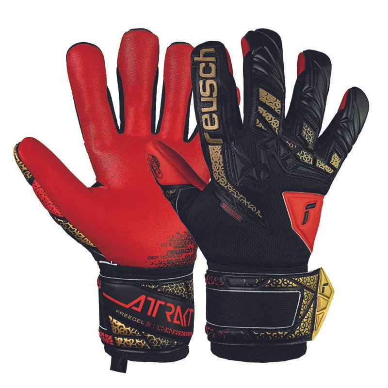 Torwarthandschuh Attrakt Freegel Silver Kinder, Reusch – Bild 3