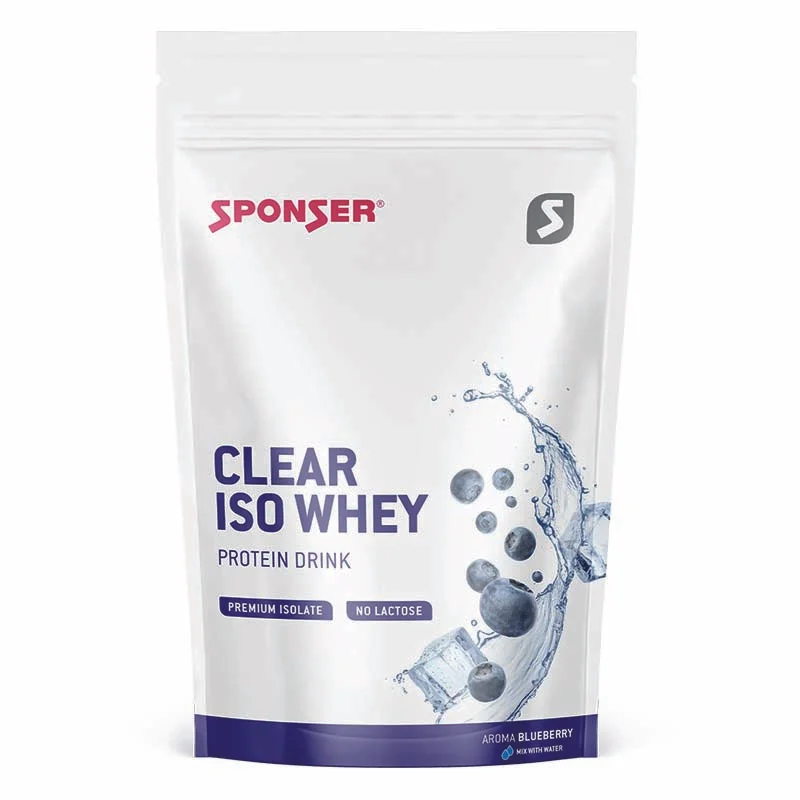 Clear Iso Whey Blueberry 450 g, Sponser