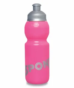 Trinkflasche pink/silber 330 ml, Sponser