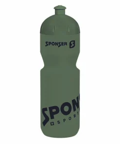 Trinkflasche olivgrün/schwarz 750 ml, Sponser