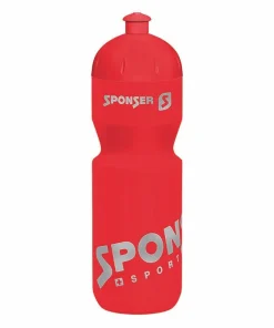 Trinkflasche rot/silber 750 ml, Sponser