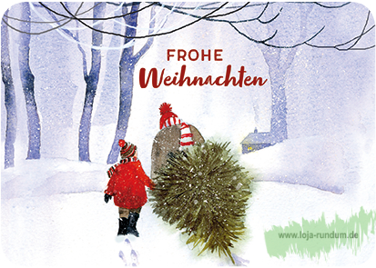 Frohe Weihnachten (Im Wald) – Edition Gollong