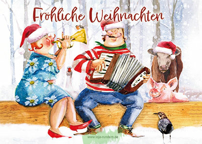 Fröhliche Weihnachten (Paar) – Edition Gollong