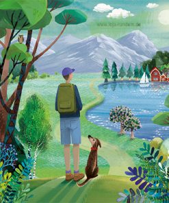 Mann auf der Wanderung – Edition Gollong