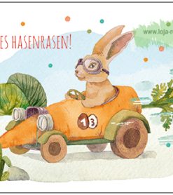 Frohes Hasenrasen!  – TAURUS Kunstkarten
