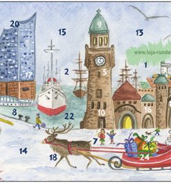Der Hamburger Adventskalender – Taurus Kunstkarten