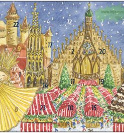 Der Nürnberger Adventskalender – Taurus Kunstkarten