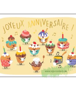 ALLES GUTE ZUM GEBURTSTAG CUPCAKES – Cartesdart