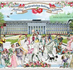STÄDTE-POSTKARTE, KURFÜRSTLICHES SCHLOSS KOBLENZ (QUER) – Edition Tausendschön PK649