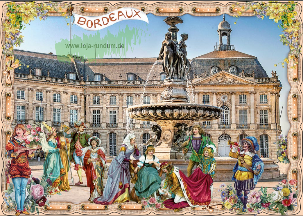 BORDEAUX – FONTAINE DES TROIS GRÂCES (QUER) – PK8010