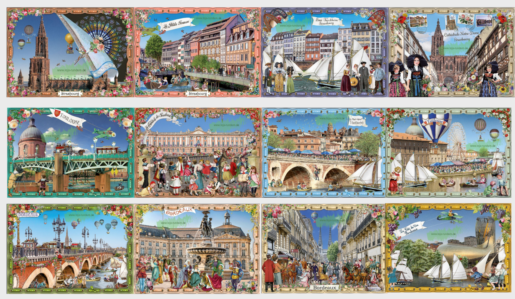 STRASBOURG – QUAI TURCKHEIM (QUER) – PK8003 – Bild 2