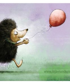 Fange den Ballon – Glücksmoment  – Tushita Paperart