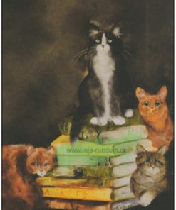 Meine super intellektuellen Katzen – TAURUS Kunstkarten