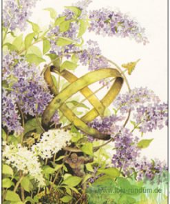 Sonnenuhr im Garten – Nr. 105 – TAURUS Kunstkarten