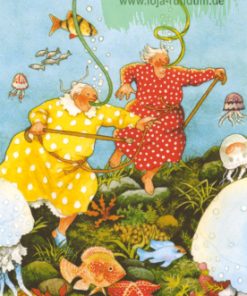 Frauen beim Tauchen – Nr. 74  – TAURUS Kunstkarten