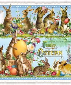 FROHE OSTERN (QUER)- Edition Tausendschön PK275