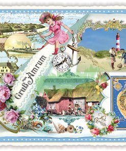STÄDTE-POSTKARTE, AMRUM (QUER)- Edition Tausendschön PK35