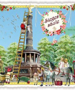 STÄDTE-POSTKARTE, BERLIN, SIEGESSÄULE(QUER) – Edition Tausendschön PK435