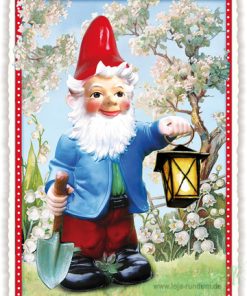 GARTENZWERG (O. T.) (HOCH)- Edition Tausendschön PK502