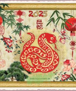 2025 – Year of the Snake – Edition Tausendschön PK8101