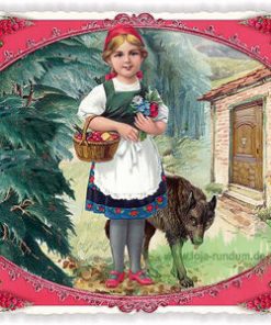 Märchenedition – Rotkäppchen (o.T.) (Quer)- Edition Tausendschön PK975