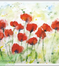 Das Mohnfeld – TAURUS Kunstkarten