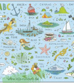 Küsten-ABC – Taurus Kunstkarten